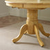 Padstow Oak Effect Wooden Extending Dining Table & 6 Belgravia Chairs