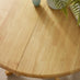Padstow Oak Effect Wooden Extending Dining Table & 4 Millford Chairs
