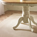 Padstow Round Oak and Cream Solid Wood Extending 4-6 Seater Dining Table