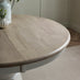 Padstow Grey Wooden Extending Dining Table & 6 Belgravia Chairs
