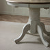 Padstow Grey Wooden Extending Dining Table & 4 Millford Chairs