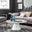Palma Round White Marble Effect Coffee Table