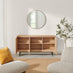 Penrose Oak Wood 3 Door Large Sideboard