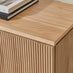 Penrose Oak Wood 3 Door Large Sideboard
