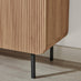 Penrose Oak Wood 3 Door Large Sideboard