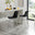 2x Pesaro Black Velvet Counter Stools Silver Legs