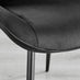 Kylo Brown Wood Effect Dining Table & 6 Black Pesaro Black Leg Chairs