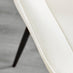 Santorini Brown Round Dining Table And 4 Cream Pesaro Black Leg Chairs