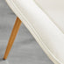 Novara 100cm Gold Round Dining Table and 4 Cream Pesaro Gold Leg Chairs