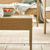 Porto Beige Rattan 4 Seat Garden Sofa & Chairs Set