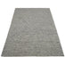 Quinn Grey Pearl Bobbled Wool Rug 200x290cm