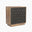 Rainier Square Walnut Wood 2 Door Decorative Sideboard