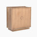 Rainier Square Walnut Wood 2 Door Decorative Sideboard