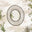 Raya Black Medium Round Spoke 70cm Garden Mirror