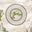 Raya Black Medium Round Spoke 70cm Garden Mirror