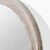 Rebecca Oak Wood Medium 80x80cm Round Wall Mirror