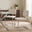 2x Remy Beige Fabric & Boucle Dining Chairs