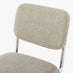 2x Remy Beige Fabric & Boucle Dining Chairs