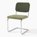2x Remy Green Fabric & Boucle Dining Chairs