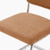 Palma Round Cream Marble Effect Dining Table & 4 Tan Remy Chairs