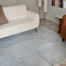Rift Light Blue Carved Arches Rug 120x170