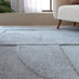 Rift Light Blue Carved Arches Rug 120x170