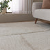 Rift Cream Carved Arches Rug 160x230