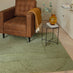 Rift Green Carved Arches Rug 120x170