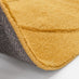 Rift Mustard Yellow Carved Arches Rug 120x170