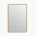 Rowena Oak Wood Large 120x80cm Rectangle Wall Mirror