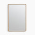 Rowena Oak Wood Large 120x80cm Rectangle Wall Mirror
