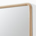 Rowena Oak Wood Large 120x80cm Rectangle Wall Mirror