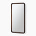 Rowena Walnut Wood Small 80x40cm Rectangle Wall Mirror