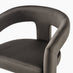 1x Roxy Brown Velvet Dining Chair
