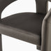 1x Roxy Brown Velvet Dining Chair