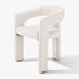 1x Roxy Cream Velvet Dining Chair