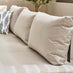 Riviera Grey Metal Modular 4 Seat Corner Garden Sofa Day Bed
