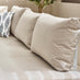 Riviera White Metal Modular 4 Seat Corner Garden Sofa Day Bed