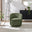 Romilly Green Fabric Swivel Accent Tub Chair