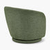 Romilly Green Fabric Swivel Accent Tub Chair