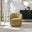 Romilly Mustard Yellow Fabric Swivel Accent Tub Chair