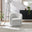 Romilly Grey Fabric Swivel Accent Tub Chair