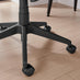 Rosco Brown Faux Leather Swivel Office Chair