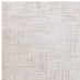 Savannah Cream Textured Cross Pattern Rug 160x230