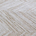 Savannah Cream Textured Cross Pattern Rug 160x230