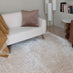 Selby Beige Shaggy Deep Pile Rug 160x230