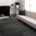Selby Charcoal Grey Shaggy Rug 160x230
