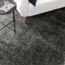 Selby Charcoal Grey Shaggy Rug 160x230