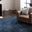 Selby Navy Blue Shaggy Rug 160x230