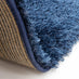 Selby Navy Blue Shaggy Rug 160x230